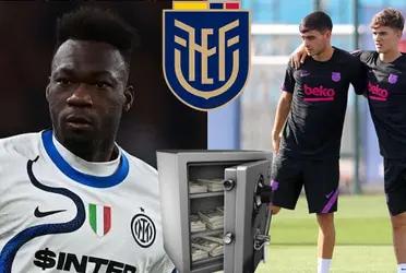 Al quedar en libertad de acción, Felipe Caicedo negocia con el pase en su poder, y pide cifras onerosas, por lo que rechaza a varios clubes.