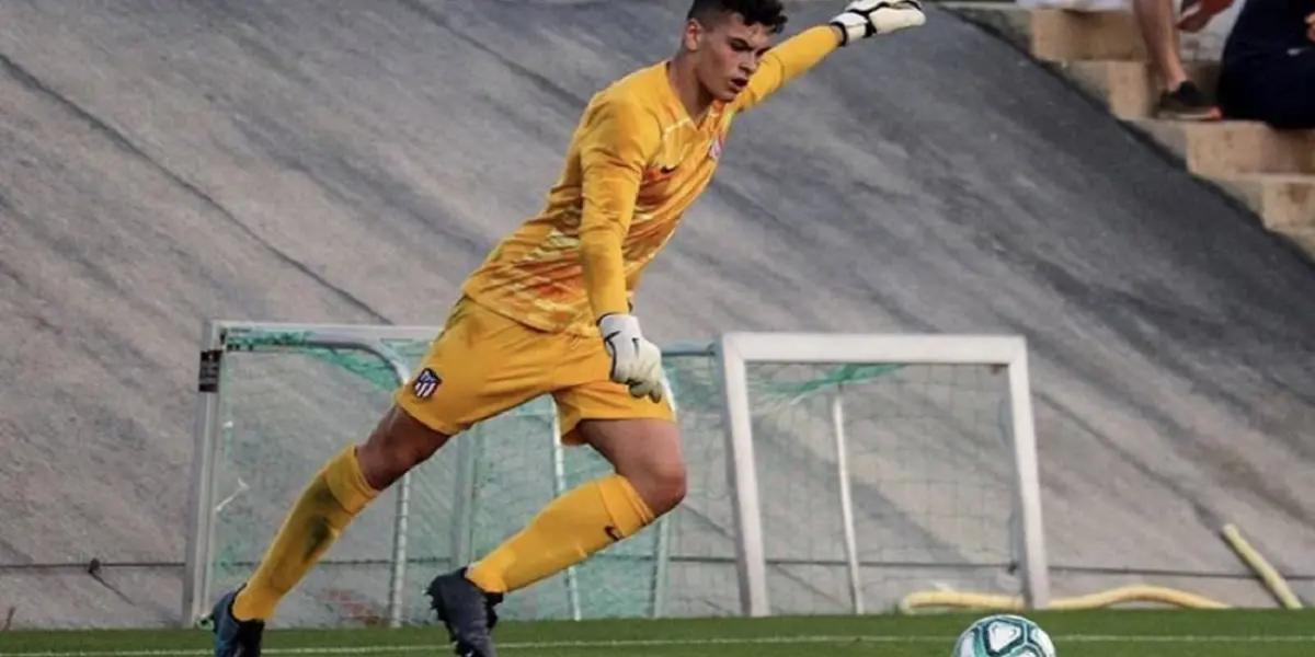 Alejandro Iturbe es una de las grandes promesas de la cantera del Atlético Madrid. El portero de 18 años es una de las máximas figuras de la filial dirigida por Fernando Torres, el guardameta estaría valuado en 50 millones de euros.