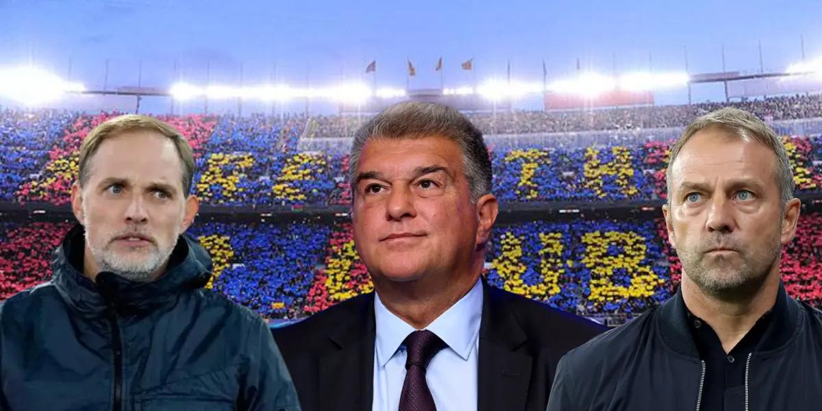 Alemán como Flick y Tuchel, Laporta lo admira y lo quiere en Barça por Xavi