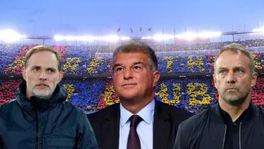 Alemán como Flick y Tuchel, Laporta lo admira y lo quiere en Barça por Xavi
