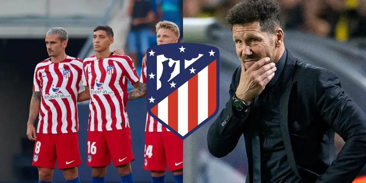 Alerta máxima en Atlético de Madrid tras conocerse el riesgo de perder a este jugador