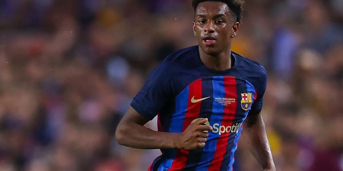 Alex Balde estaría cerca de abandonar el Barcelona debido a que no se le puede renovar el contrato