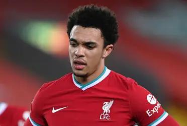 Alexander-Arnold siempre ha mirado más al frente que a la espalda, el defensor es una pieza clave en el ataque del Liverpool.