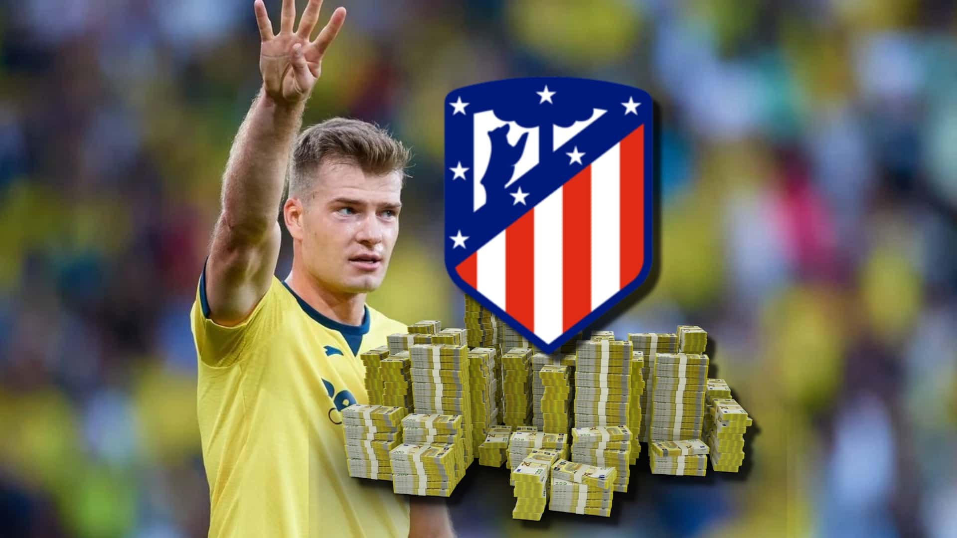 Alexander Sorloth, delantero del Villarreal