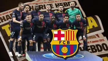 Alineación del PSG que enfrentó al FC Barcelona en Champions League