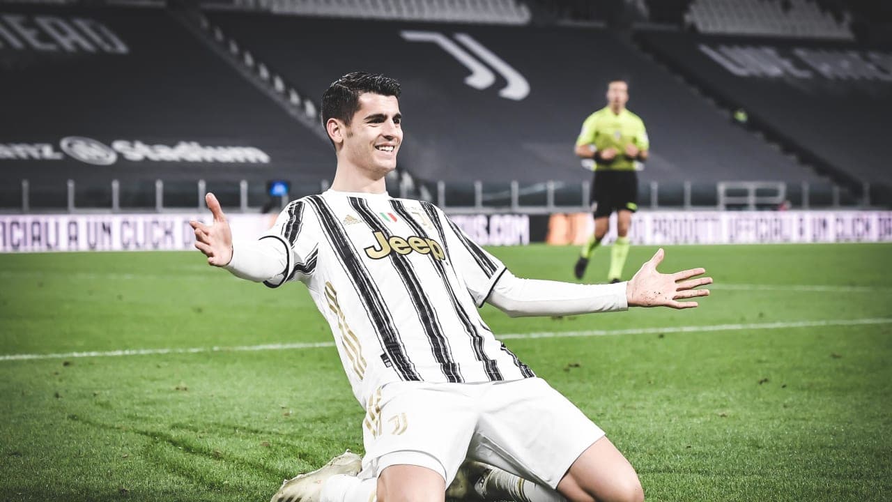 Allegri negó cualquier posibilidad de que Morata juegue en el Barcelona.