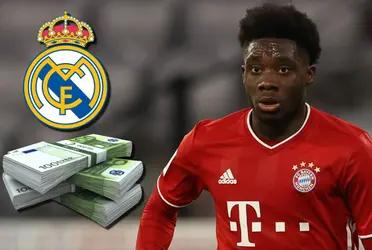 Alphonso Davies está decidido a dejar Bayern Múnich al punto que acepta este sueldo con tal de llegar a Real Madrid