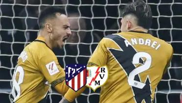 Alvaro García y Andrei celebrando el gol del empate