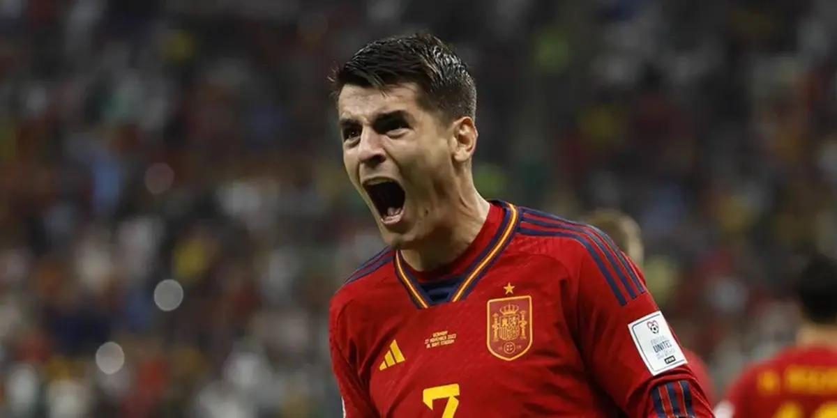 Álvaro Morata abrió el marcador ante Georgia y alcanza a los mejores.