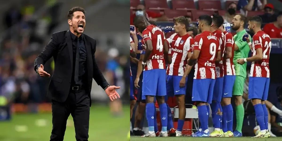 Álvaro Morata fue el encargado de ejecutar el penal a favor de los colchoneros y Diego García se lo atajó sorprendentemente.