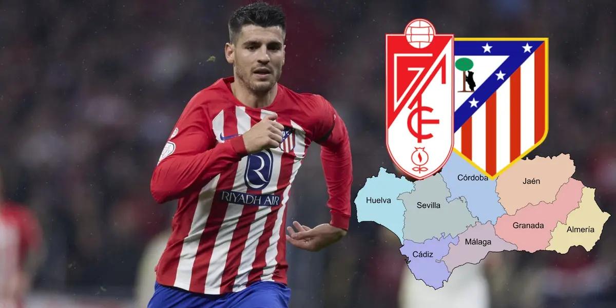 Álvaro Morata, jugador del Atlético de Madrid