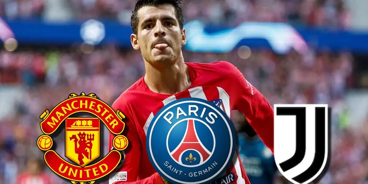 Álvaro Morata, jugador del Atlético de Madrid