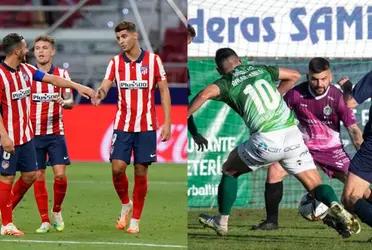 Álvaro Morata no le pudo anotar al portero Diego García y casi complica la clasificación del cuadro colchonero a la siguiente fase.