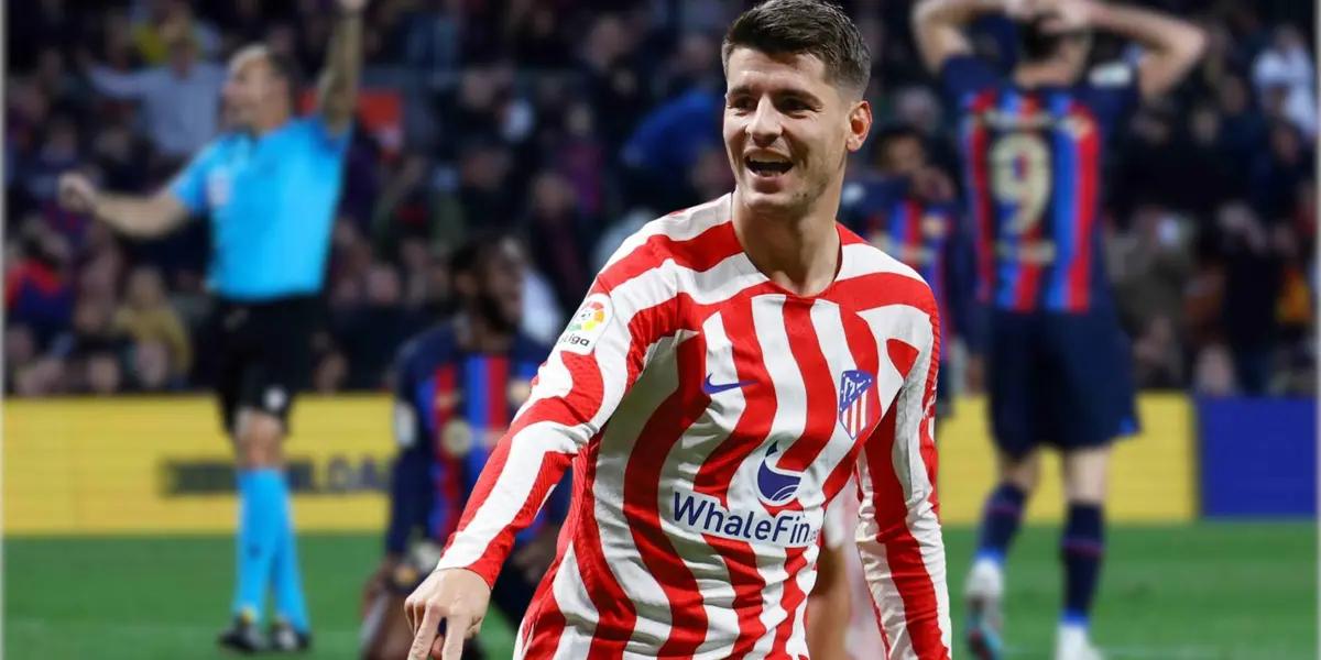 Álvaro Morata sigue dando qué hablar pero ahora afuera de la cancha con un gran gesto con un fanático del Atleti