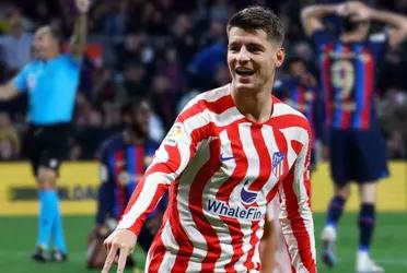 Álvaro Morata sigue dando qué hablar pero ahora afuera de la cancha con un gran gesto con un fanático del Atleti