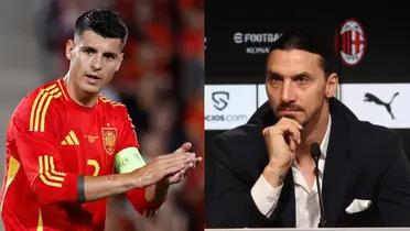 Álvaro Morata y Zlatan Ibrahimovic / Foto: 20 minutos