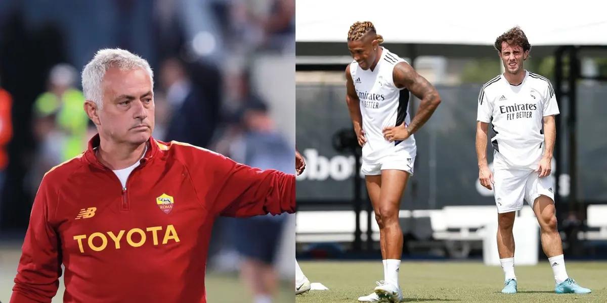 Álvaro Odriozola no tiene protagonismo en el Madrid, pero la Roma de Mourinho lo quiere a toda costa.