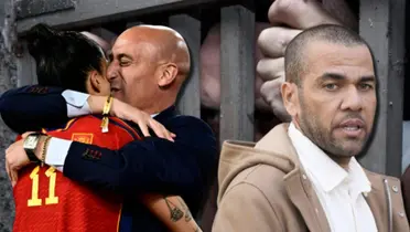 Alves condenado 4 años, pero esto piden de cárcel a Rubiales por besar a Hermoso
