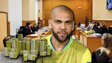 Alves pagó 1 millón para salir pero la policía no confía en él, esto le quitaron