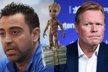 Ambos entrenadores culés no le dieron importancia a este jugador que consiguió más de 500 millones en su carrera.