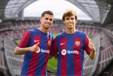 Ambos Joao (Cancelo y Félix) hicieron su debut con la camisa del Barcelona