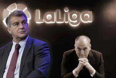 Ambos mandatarios se han visto cara a cara en la Asamblea de LaLiga.