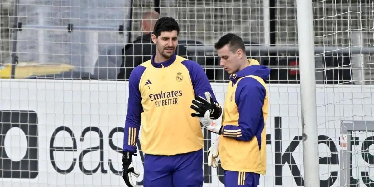 Ancelotti dejó entrever quién atajará la final. (Foto: Prensa Real Madrid)