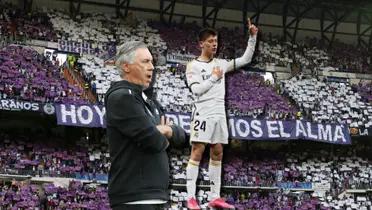 Ancelotti elogió a Güler por su casi gol y esto pidieron los hinchas del Madrid