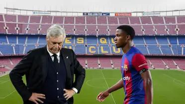 Ancelotti lo pidió, Barça pagaría millones más Ansu Fati para robarlo al Madrid