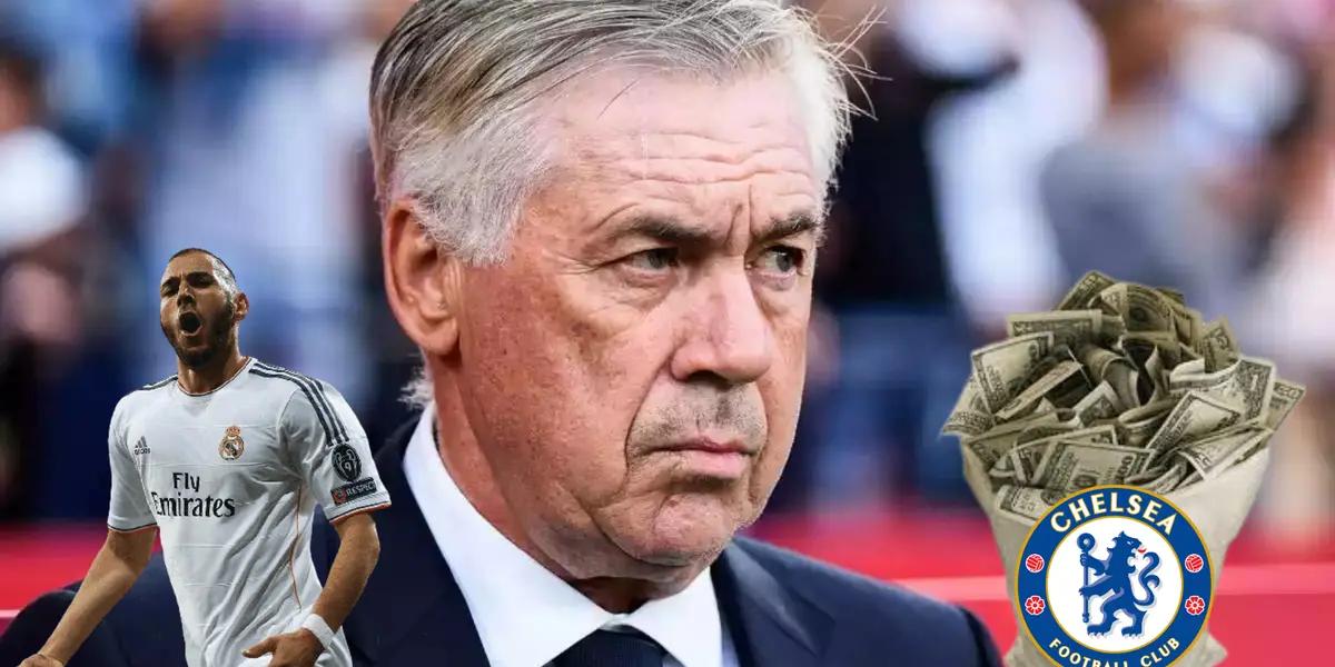 Ancelotti lo quiso por Benzema, prefiere ir a Chelsea por 130 millones