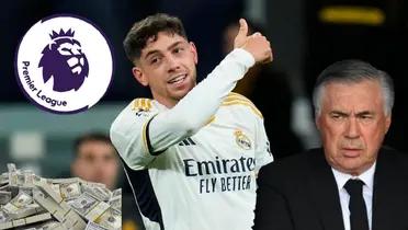 Ancelotti muere por Valverde, pero este gigante de Premier lo quiere por 150 millones