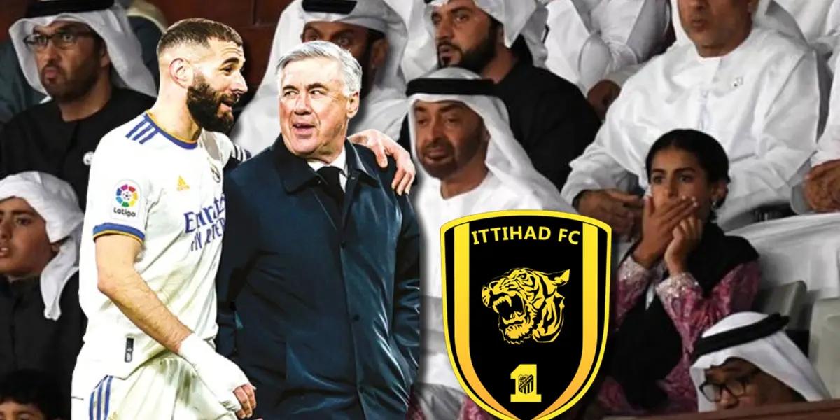 Ancelotti pidió a Benzema para el Madrid, Al-Ittihad le dio una respuesta final