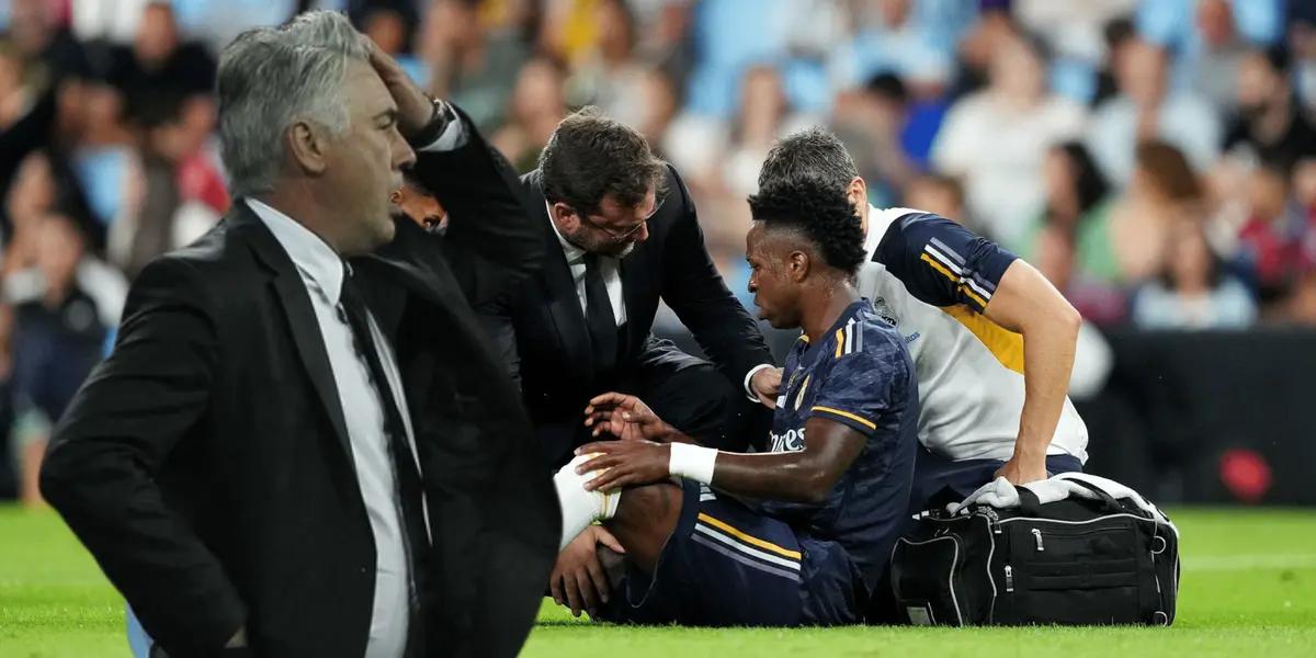 Ancelotti no podrá contar con el jugador por los próximos partidos y deberá buscar un reemplazante.