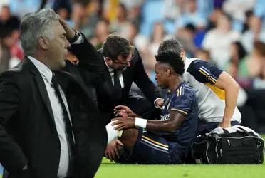 Ancelotti no podrá contar con el jugador por los próximos partidos y deberá buscar un reemplazante.