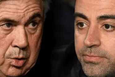 Ancelotti no quiso excusarse al igual que el entrenador del Barcelona y quiso marcar su diferencia.