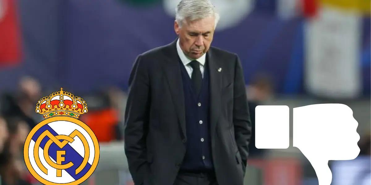 Ancelotti se encaprichó en no fichar, la decisión que molestó a figura de Madrid