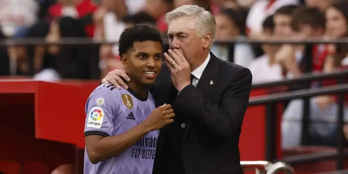 Ancelotti se reunió con Rodrygo y mira si le confirmó que el Madrid lo venderá
