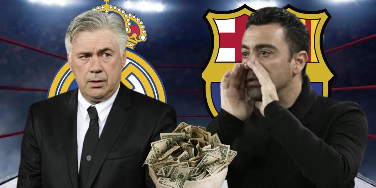 Ancelotti vs Xavi, la nueva batalla en el mercado por una joya de 85 millones