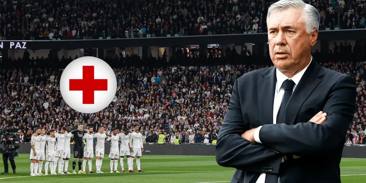 Ancelotti y jugadores del Real Madrid