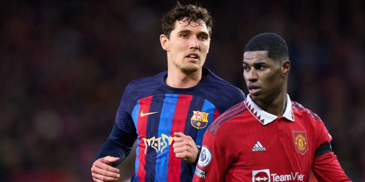 Andreas Christensen - Marcus Rashford (Foto: X)