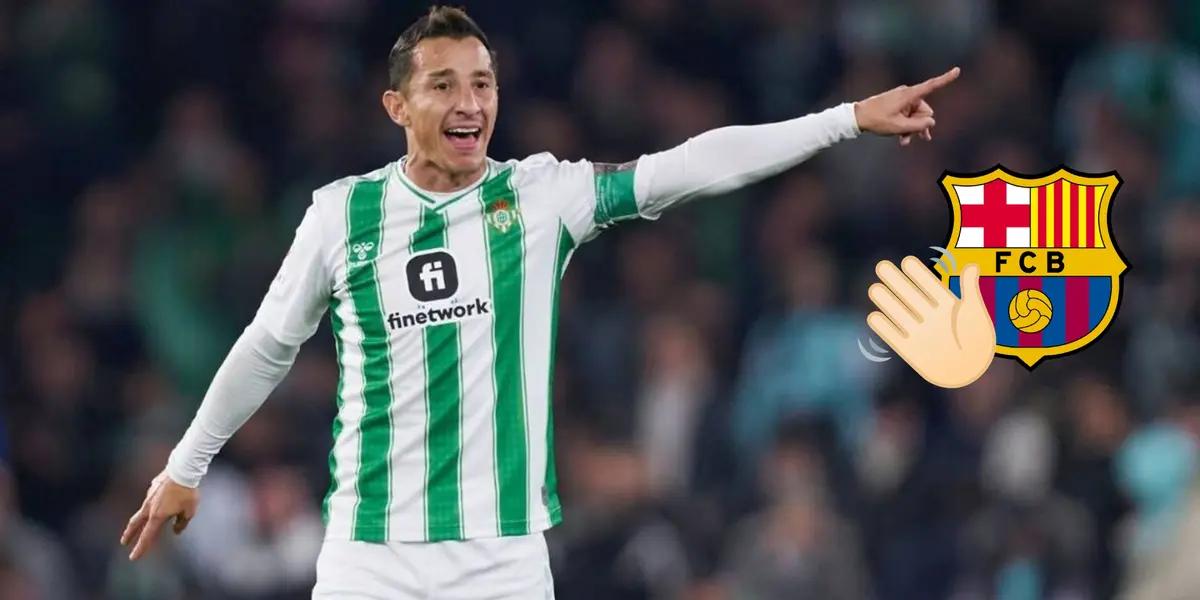 Andrés Guardado, jugador del Real Betis