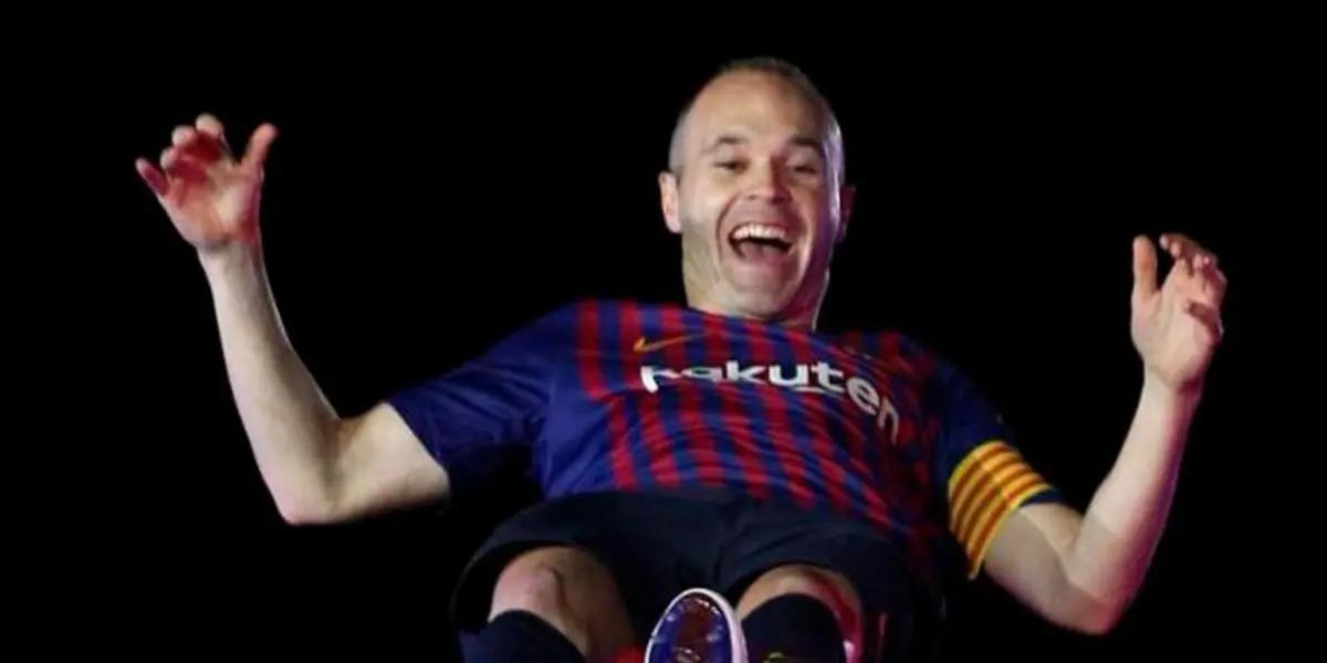 Andrés Iniesta, más allá de los títulos y los récords. Foto: Instagram