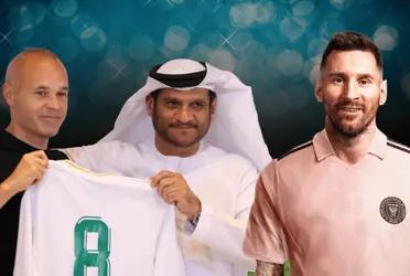 Andrés Iniesta se estrenó con la camiseta de Emirates FC luego de descartar sumarse a la MLS