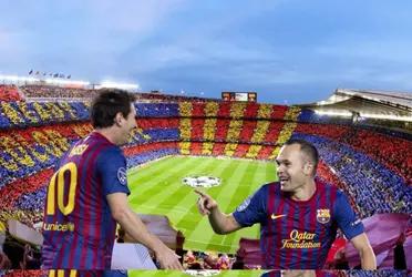 Andrés Iniesta se vio envuelto en una polémica sobre un supuesto ataque a Lionel Messi