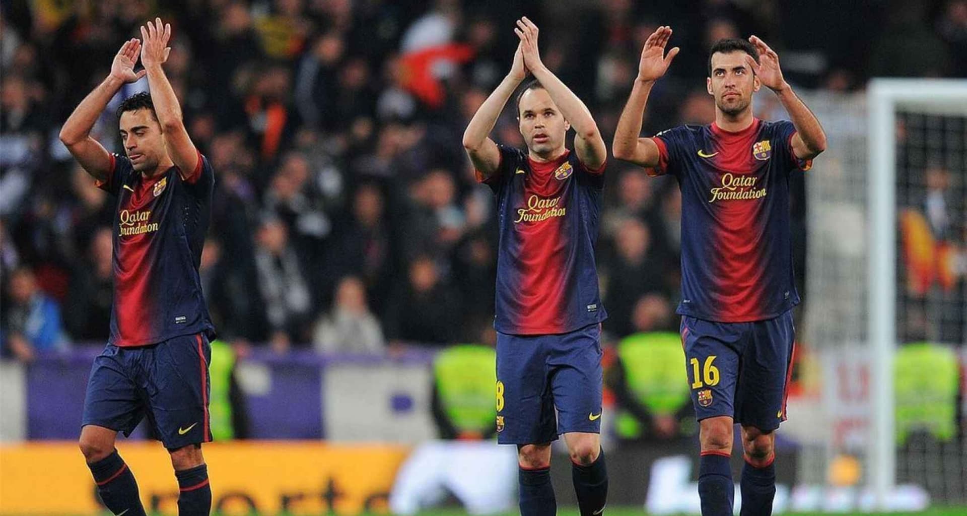 Andrés Iniseta, Xavi Hernández y Sergio Busquets se juntarán nuevamente en una cancha de fútbol para un partido especial