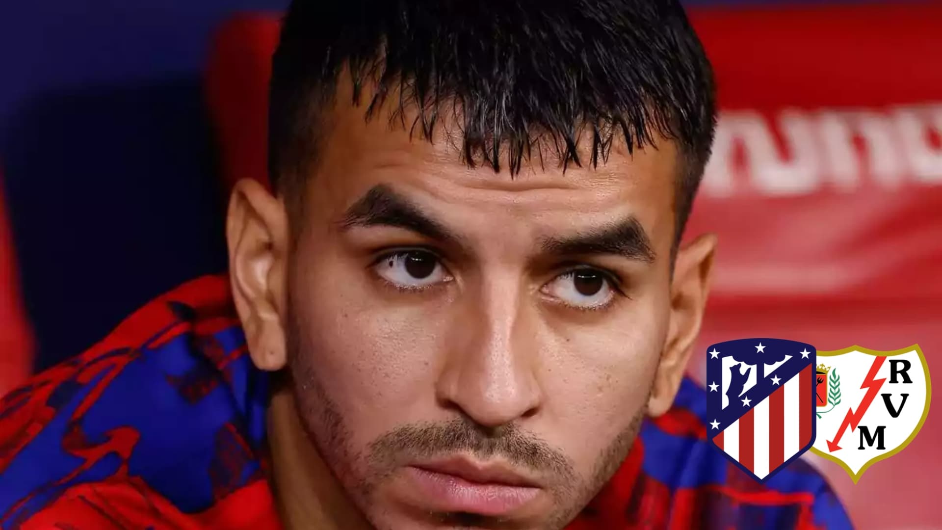 Ángel Correa en el banquillo