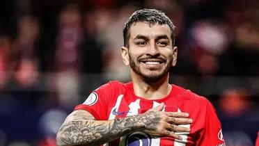 Ángel Correa estampó el 2-2 ante Borussia Dortmund en los cuartos de final de la Champions League