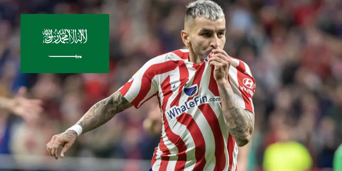 Ángel Correa, jugador del Atlético de Madrid