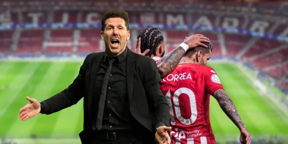 Ángel Correa rechazó Arabia, se queda en Atleti y esto hizo Diego Simeone