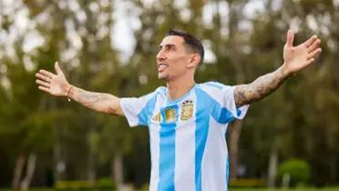 Ángel Di María. foto: redes de Ángel Di María.